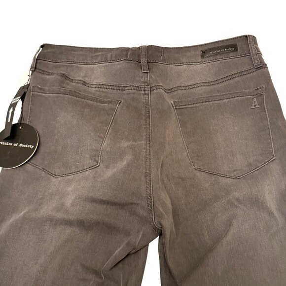 Articles Of Society Women's Sz 28 Durand London Wash High-Rise Crop Flare Jeans - Picture 14 of 16